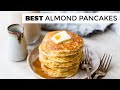 EASY ALMOND FLOUR PANCAKES | fluffy, Keto breakfast