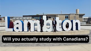 Reality of studying in Canadian colleges!|Lambton college experience.