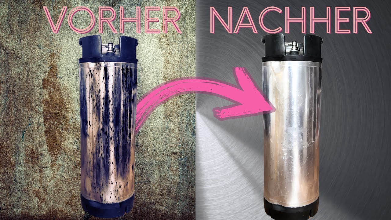 4 einfache Schritte zum sauberen NC-Keg