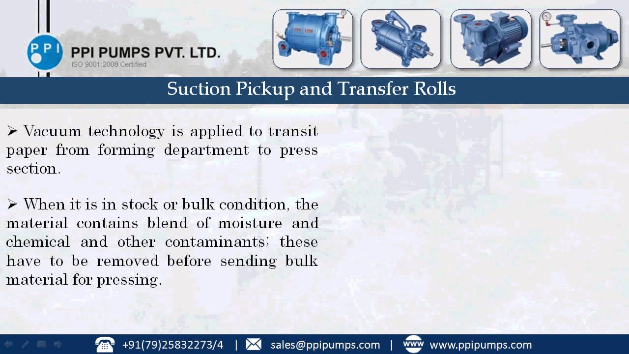 Industrial Vacuum Pumps & Applications by YouTube