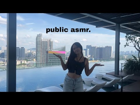 ASMR IN PUBLIC WITH @asmrcoco 🎀