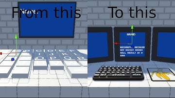 How to make a custom computer for your Gorilla Tag Fan Game; Part 1