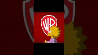 Lisa Simpson Scared Of Warner Bros. Animation Logo