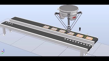 IRB360 Robot Picking Application with Pickmaster