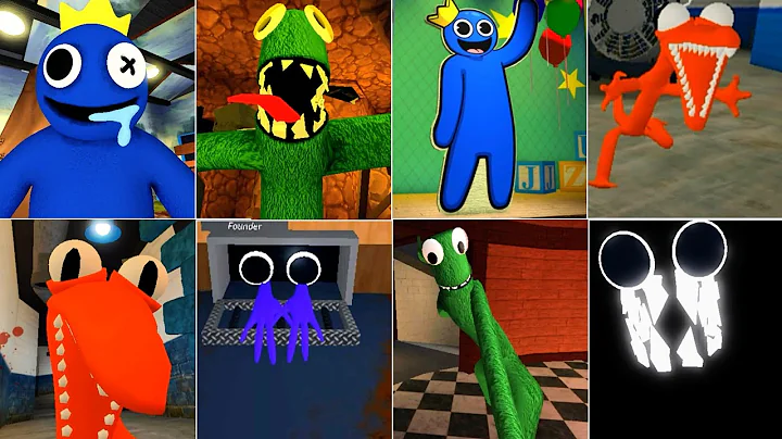 Roblox Rainbow Friends Night 1To Night 4 All Jumps...