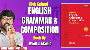 Wren & Martin English Grammar Book Review | Best Book to Improve English | By Shreyansh Kothari Sir