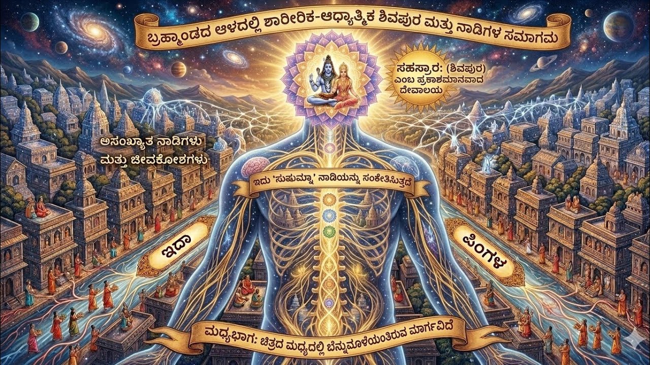 Shiva's Inner City, Shivapur ಶಿವಪುರ ಎಂಬ ಪವಿತ್ರ ನಗರ. ಶಿವಪುರವನ್ನು ಸೇರುವವರು ಮಹಾ ಪುಣ್ಯವಂತರು.