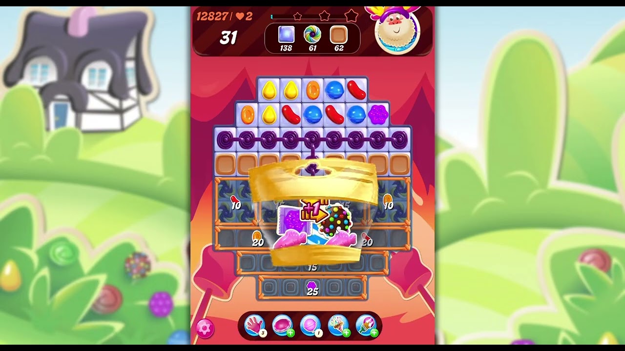 Candy Crush Saga level 12819 - 12830