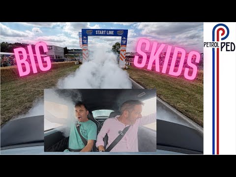 Reunited with Moggy for Epic Burnouts in his Tesla Powered Beetle