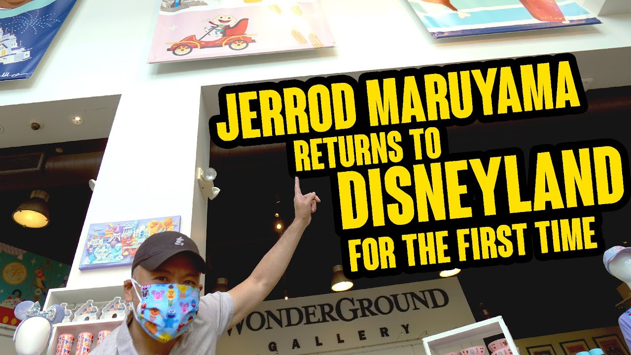 Jerrod Maruyama Returns To Disneyland & WonderGround Gallery For The First Time