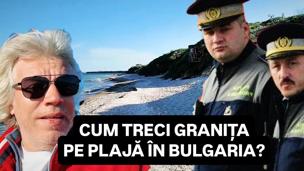 Pe PLAJĂ până în BULGARIA din VAMA VECHE - Nimeni pe kilometri de Litoral Sălbatic, graniță pustie!