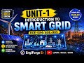 Unit-1 Smart Grid One Shot|Final Year 8th sem. Common subject one shot #btech​#engineering #aktu