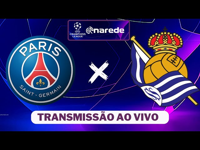 PSG x Real Sociedad: veja onde assistir ao jogo de hoje da Champions🕡