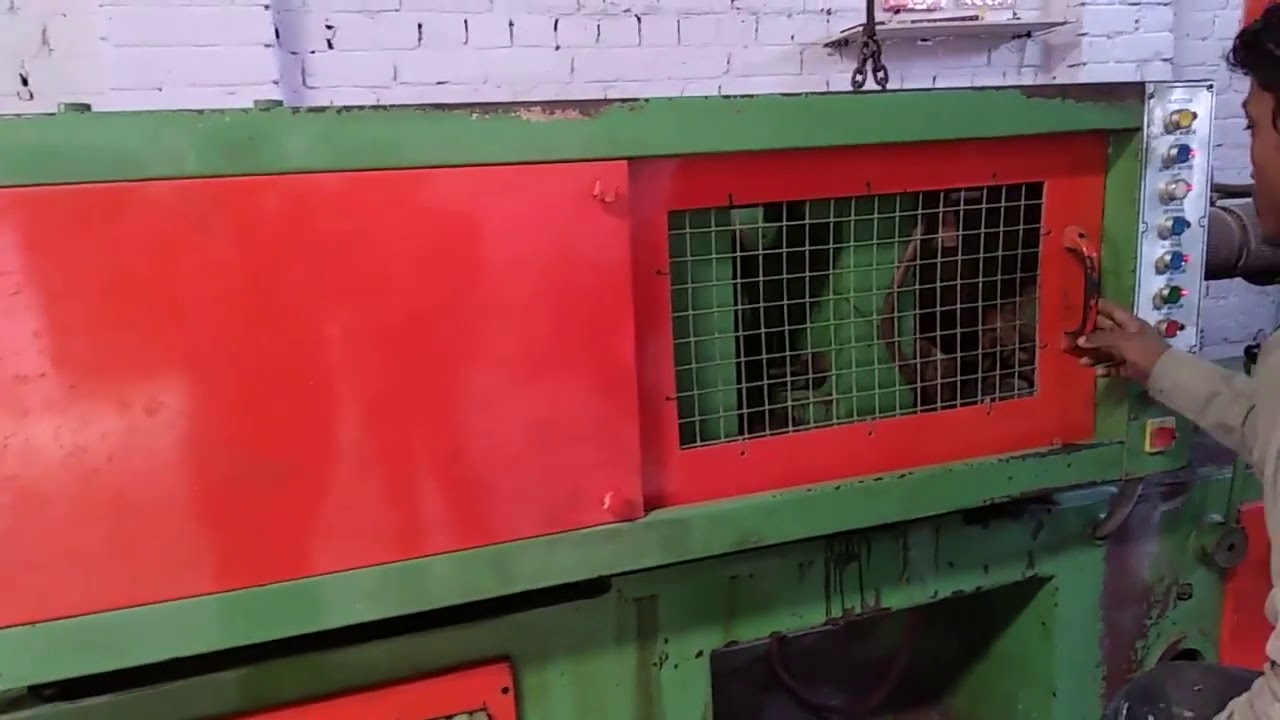 wheel cover machine making wheel cover - YouTube