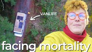 Winter Van Life Adventure FACING MORTALITY Vancouver Island