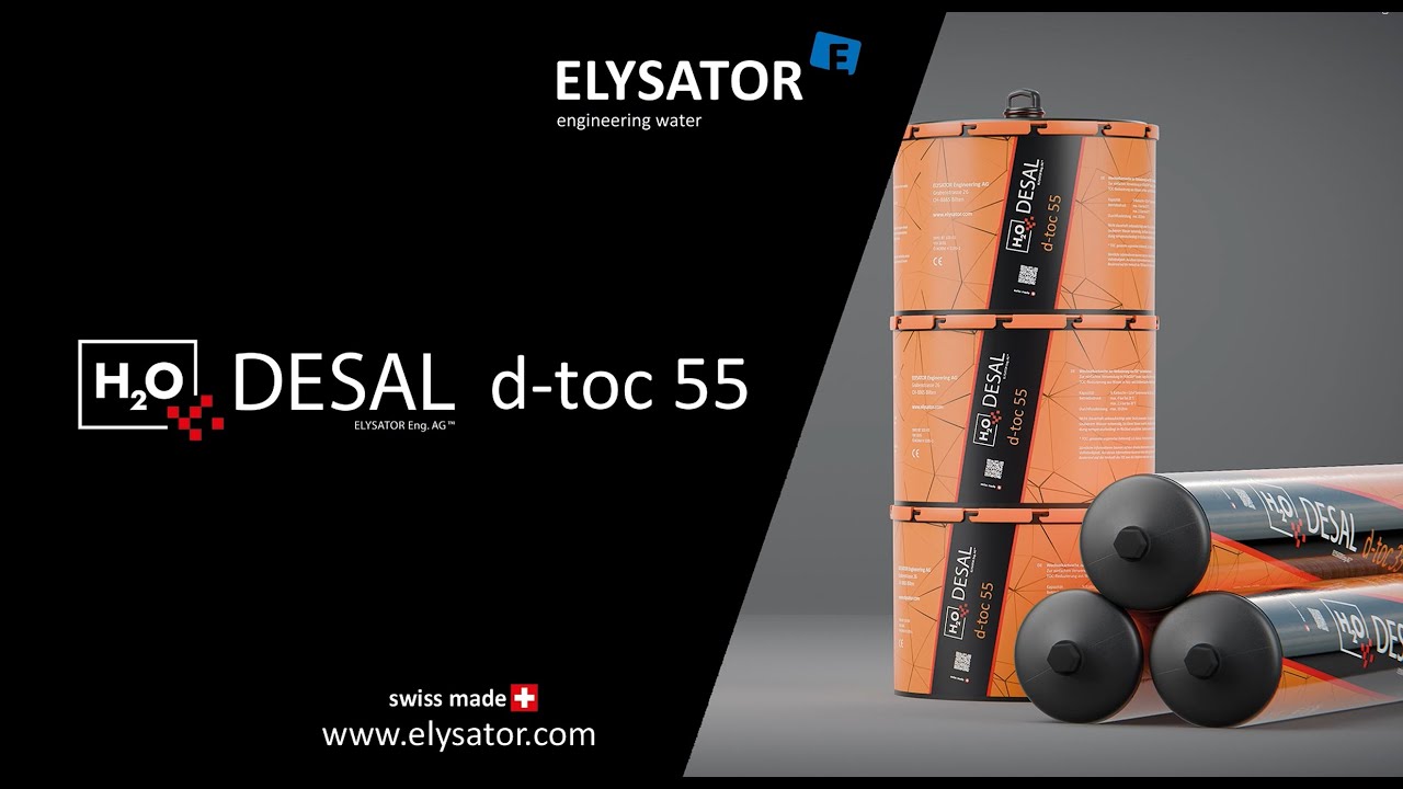 H2O DESAL® d-toc - Function & Features