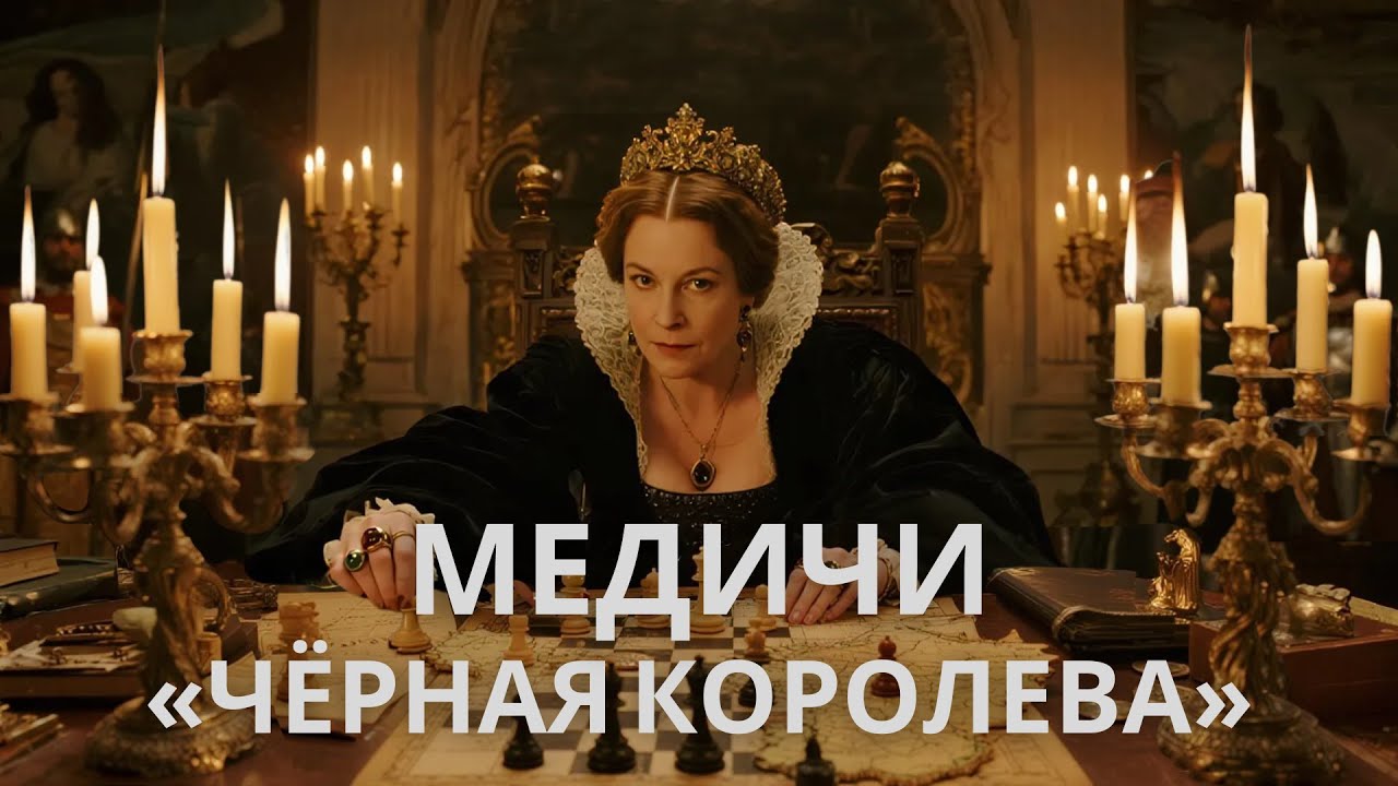 «Чёрная королева» Екатерина Медичи | Полная история | От сироты до властительницы Франции