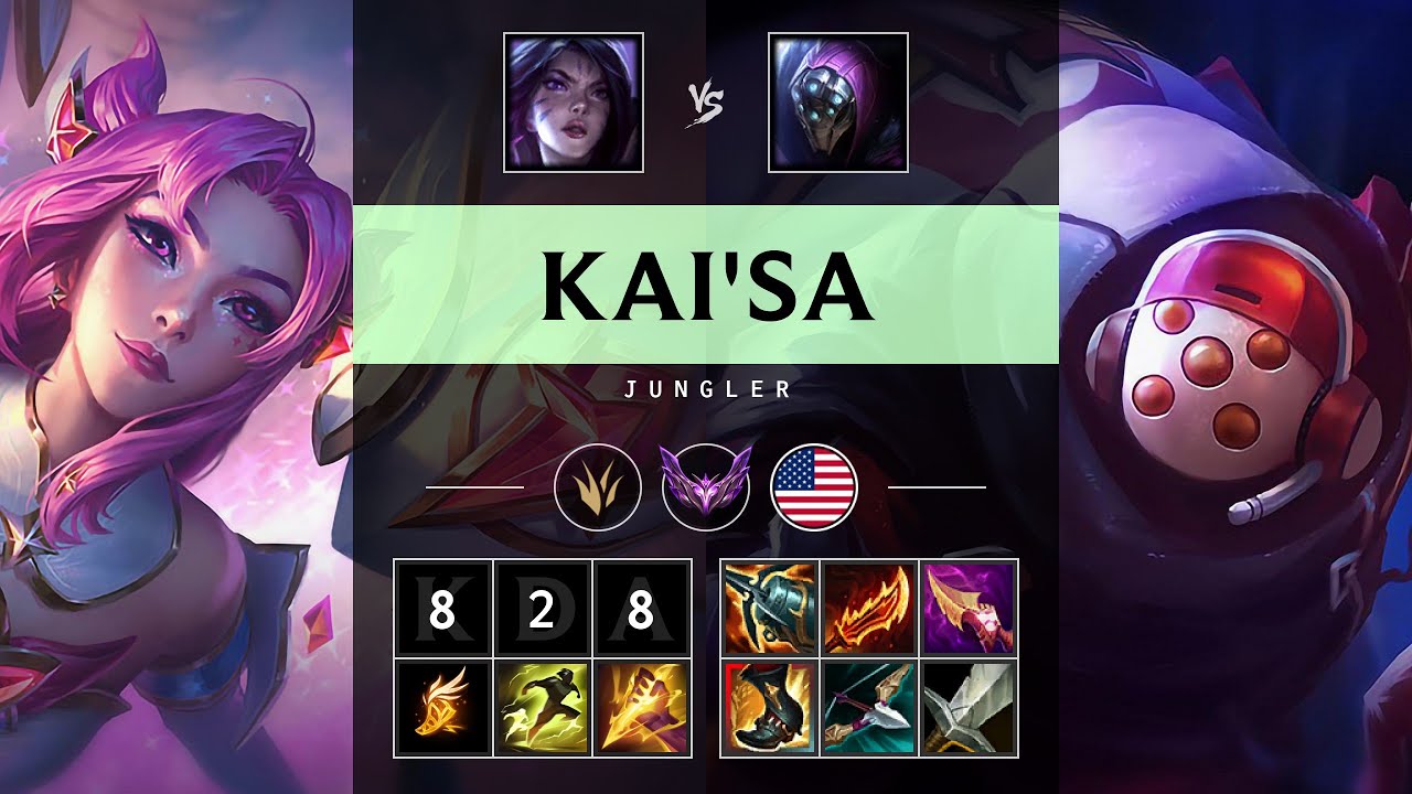 Kai'Sa Jungle vs Jax - NA Master Patch 25.19