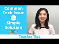 Common tech issue simple solution  qkids