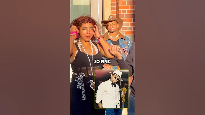 SURPRISING FANS WITH CHRIS BROWN #shorts