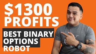 $1300 IN ONE HOUR WITH THE BEST ROBOT FOR BINARY OPTIONS