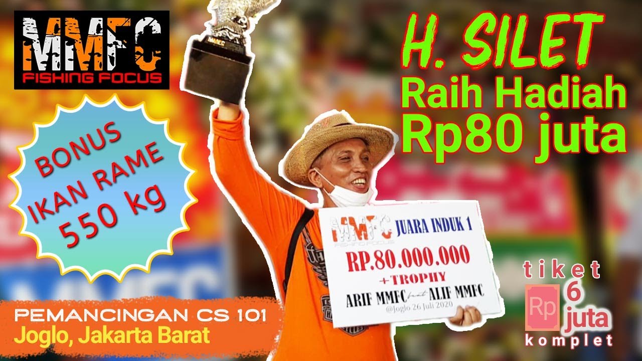 LOMBA MANCING HADIAH UTAMA Rp80 JUTA | Pemancingan  CS 101 - MMFC