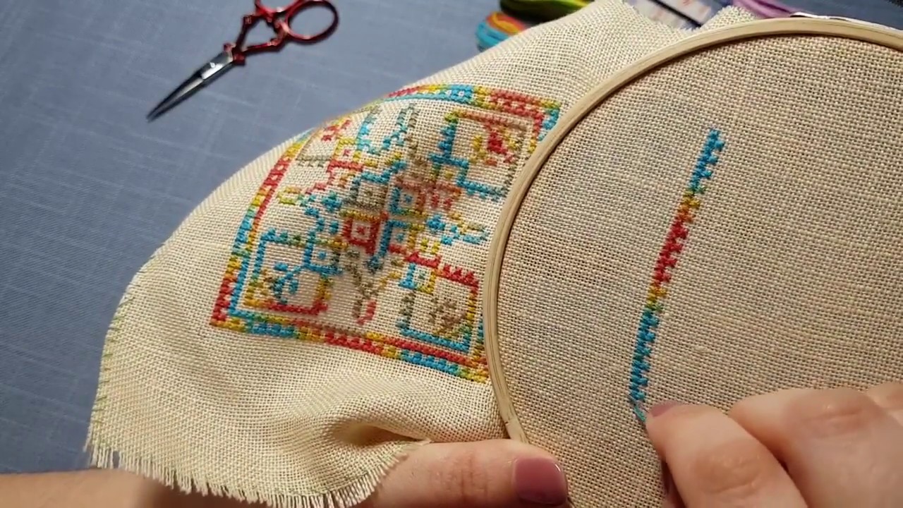 Como bordar con hilos multicolor: Variations, Coloris, etc.