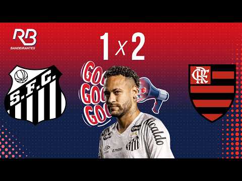 GOAL FOR SANTOS! GOAL BY NEYMAR! SAN 1X2 FLA