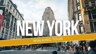 Relaxing Day Walk in NEW YORK CITY  MIDTOWN MANHATTAN Tour NYC
