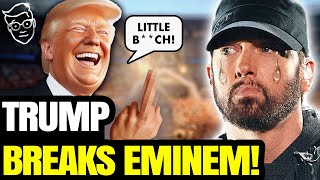 Trump BREAKS Eminem | Rapper Literally Shaking, Breaks Down In TEARS Over Donald Trump
