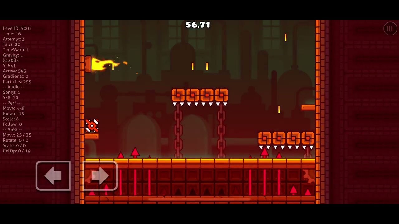 Beating The Tower Level 2 in Geometry Dash! - YouTube