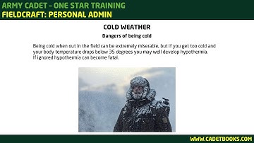 ACF Fieldcraft: Personal Admin