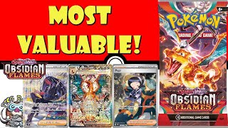 Most Valuable Pokémon Cards in Obsidian Flames! Best Cards to Pull at PreRelease! (Pokémon TCG News)