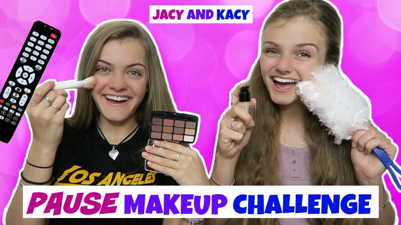 Pause Makeup Challenge  Jacy and Kacy