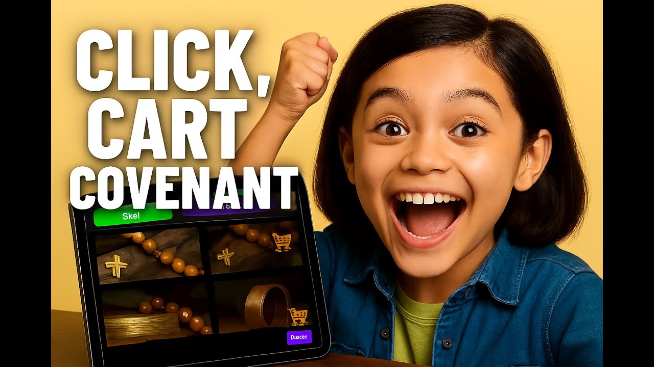 "Jorja & Gpa" | Click, Cart, Covenant