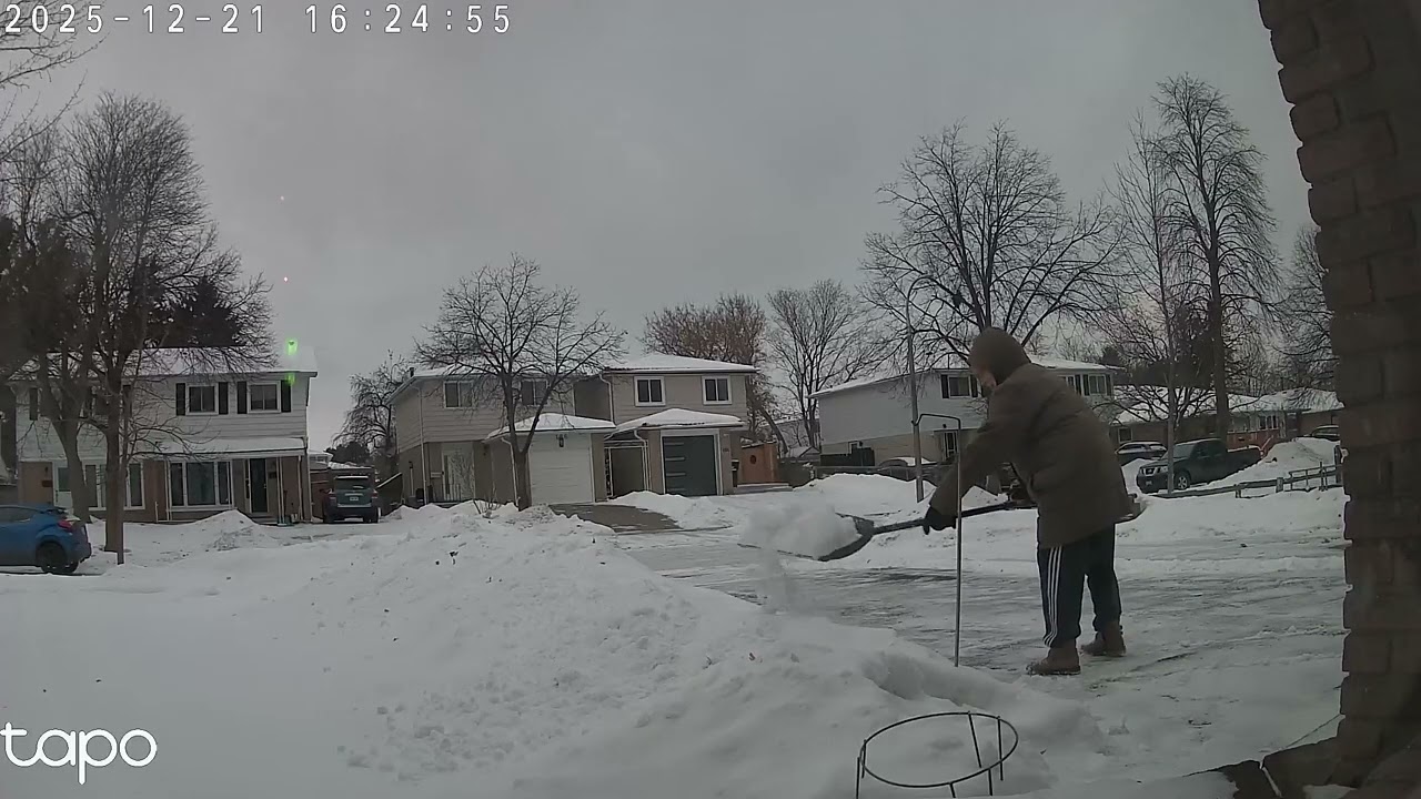 Снегопад на Новый Год