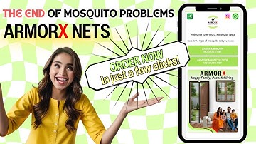 ARMORX Mosquito Nets for Windows & Doors- Order Perfect Size Easily | Affordable & DIY Installation