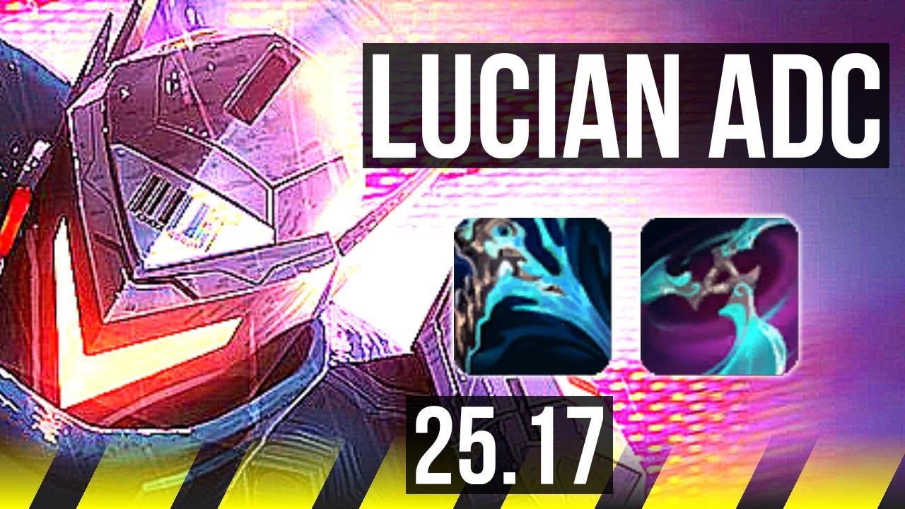 LUCIAN & Thresh vs YUNARA & Zilean (ADC) | 7/1/11 | KR Master | 25.17