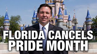 Florida CANCELS Pride Month?! Will Disney World Accept "Faith and Family" Month???