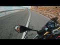 Aprilia Shiver 750 - riding twisties, short [RAW] 4K