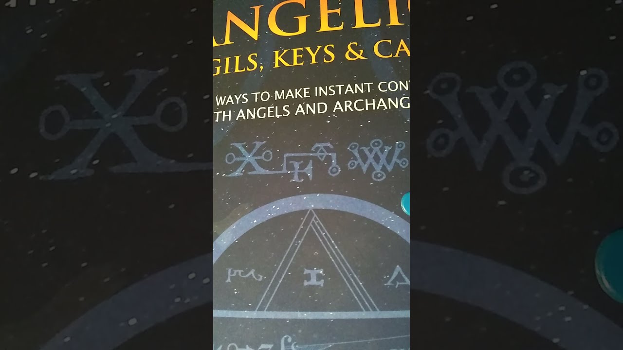 Book review of Angelic sigils, keys & calls by Ben Woodcroft.