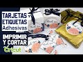 Elabora Tarjetas y Etiquetas para Tus Productos con Imprimir y Cortar de Cricut.  DIY TAGS