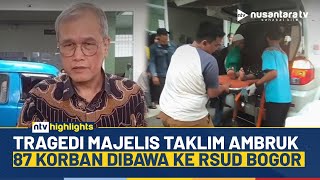 Heboh! Majelis Taklim di Bogor Ambruk, Puluhan Korban Dilarikan ke RS | NTV HIGHLIGHTS
