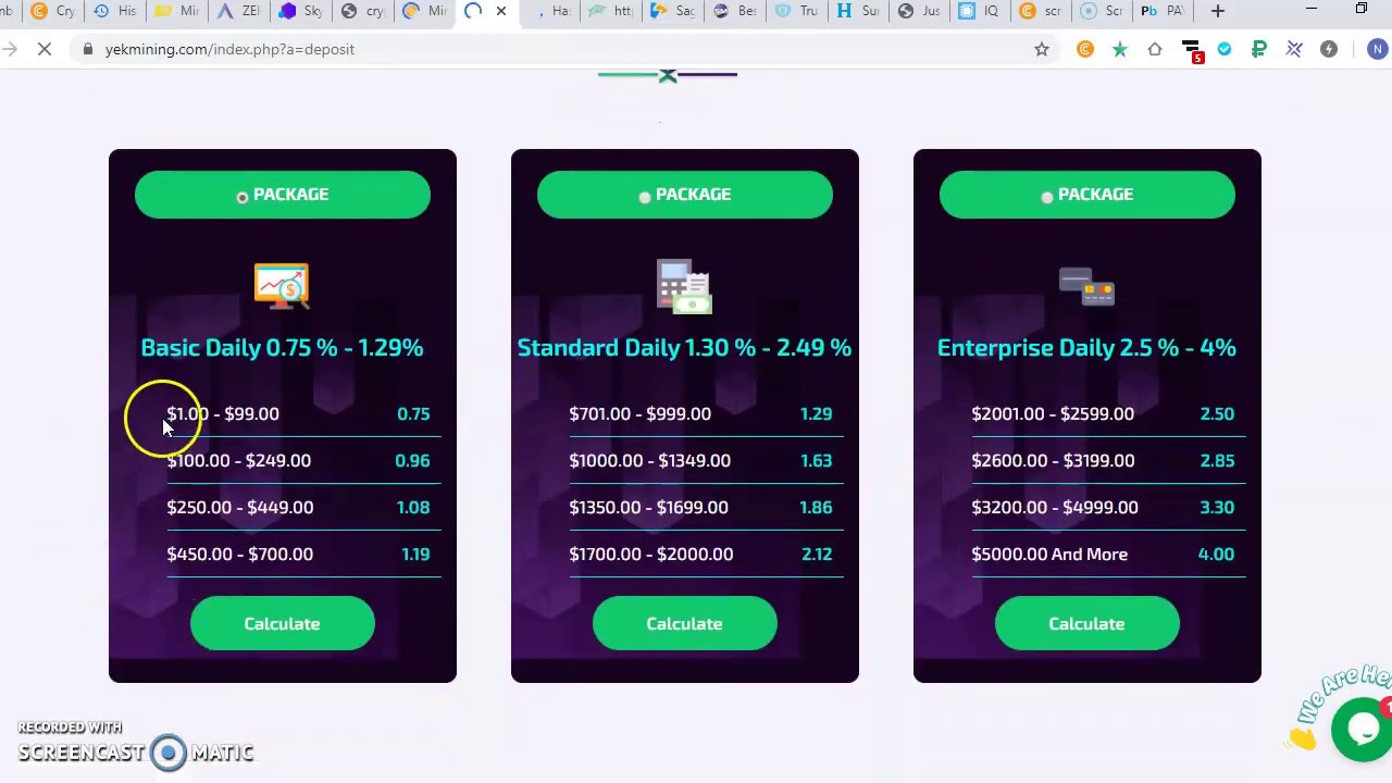 LIVE DEPOSIT OF YEK MINING IN URDU/HINDI