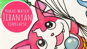 Yokai Watch: Jibanyan Speed Paint