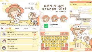 Tampilan Tema Whatsapp Gratis 2022 Lucu Kawaii || Cara Mengubah Tema Whatsapp Cepat Dan Mudah screenshot 5