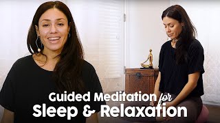 Guided Meditation for Sleep & Relaxation ♥ Breathing Exercises, Visualization, Relieve Anxiety screenshot 4
