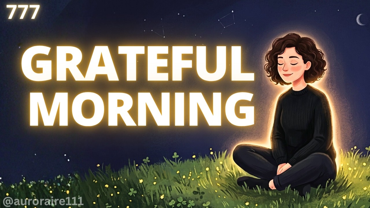 Guided Morning Meditation | Morning Gratitude Affirmations for Positive Thinking | Attract Abundance