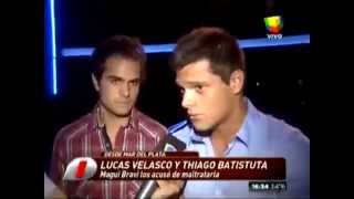 Lucas Velasco y Thiago Batistuta hablan de Magui Bravi