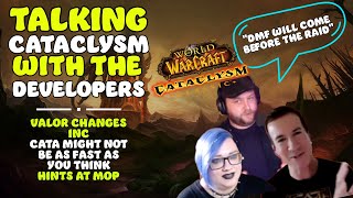 The Devs give us some insight into Cataclysm Classic | Early DMF, Chances of MOP and more...